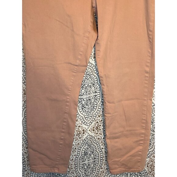 Buffalo David Bitton Womens Dusty Rose Skinny Jeans Size 14/34 Cotton Blend Styl - Picture 6 of 11